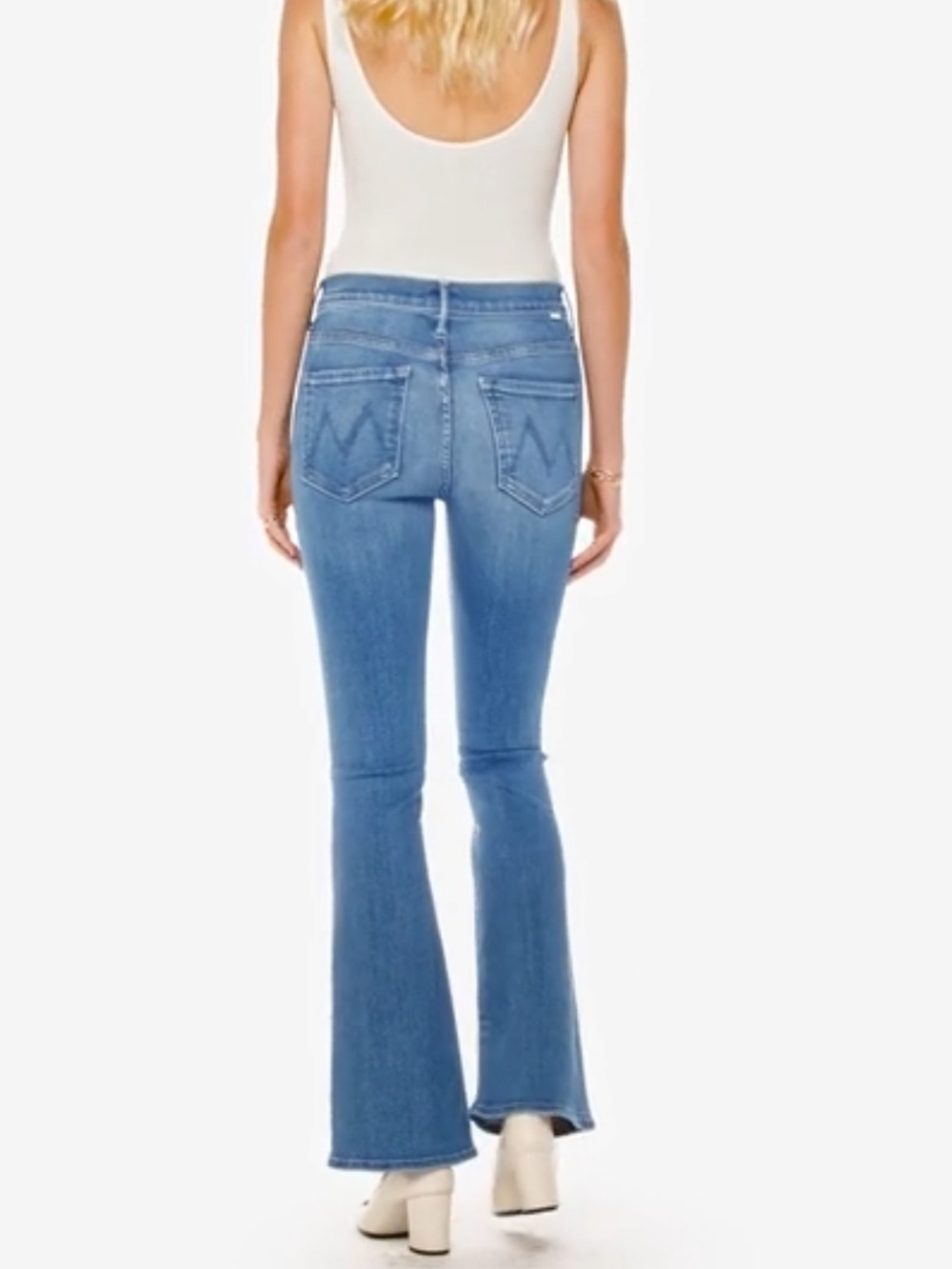 Mother The Weekender Blue Jeans Size 29 in Layover - Picture 4 of 14